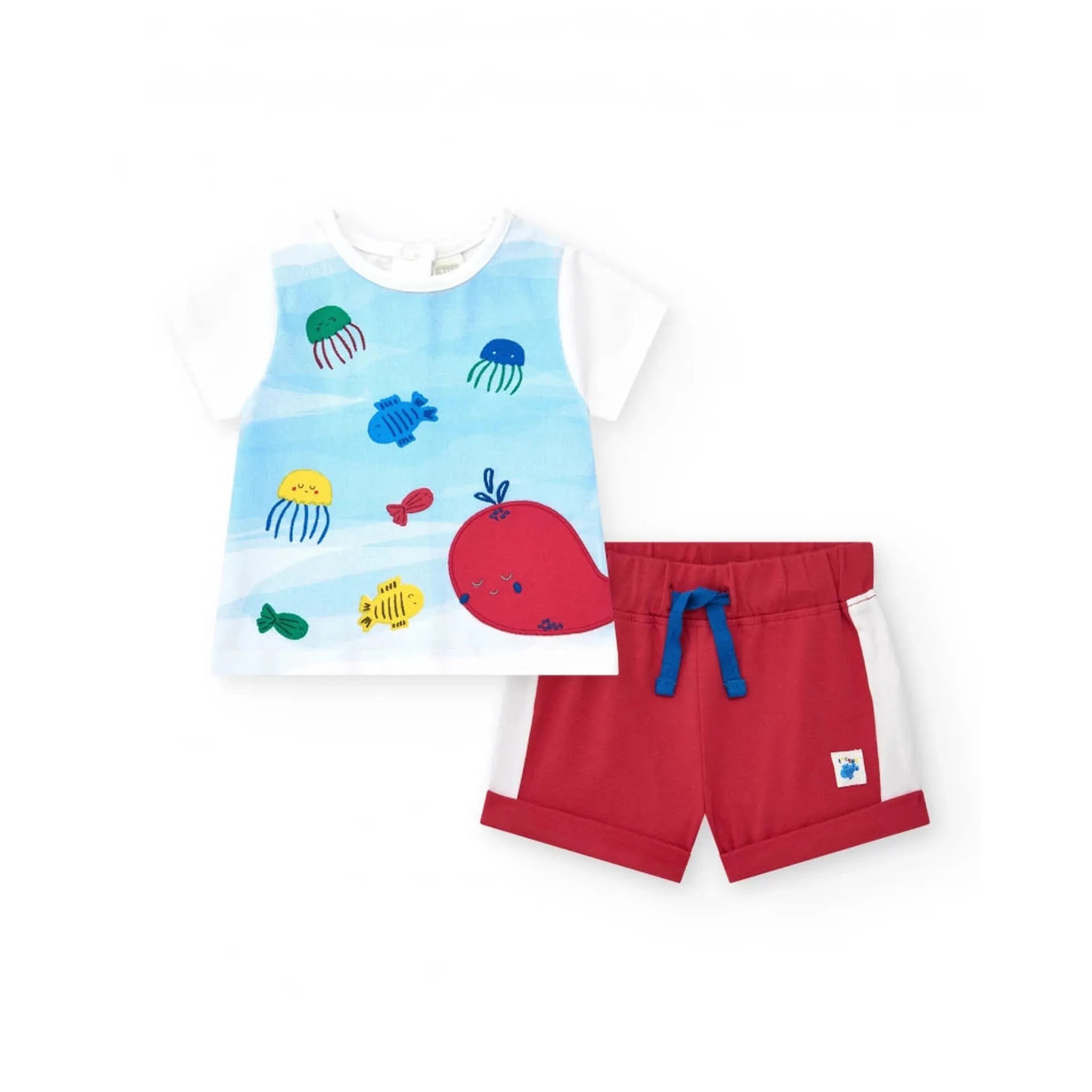 Jellyfish Boy Short Set