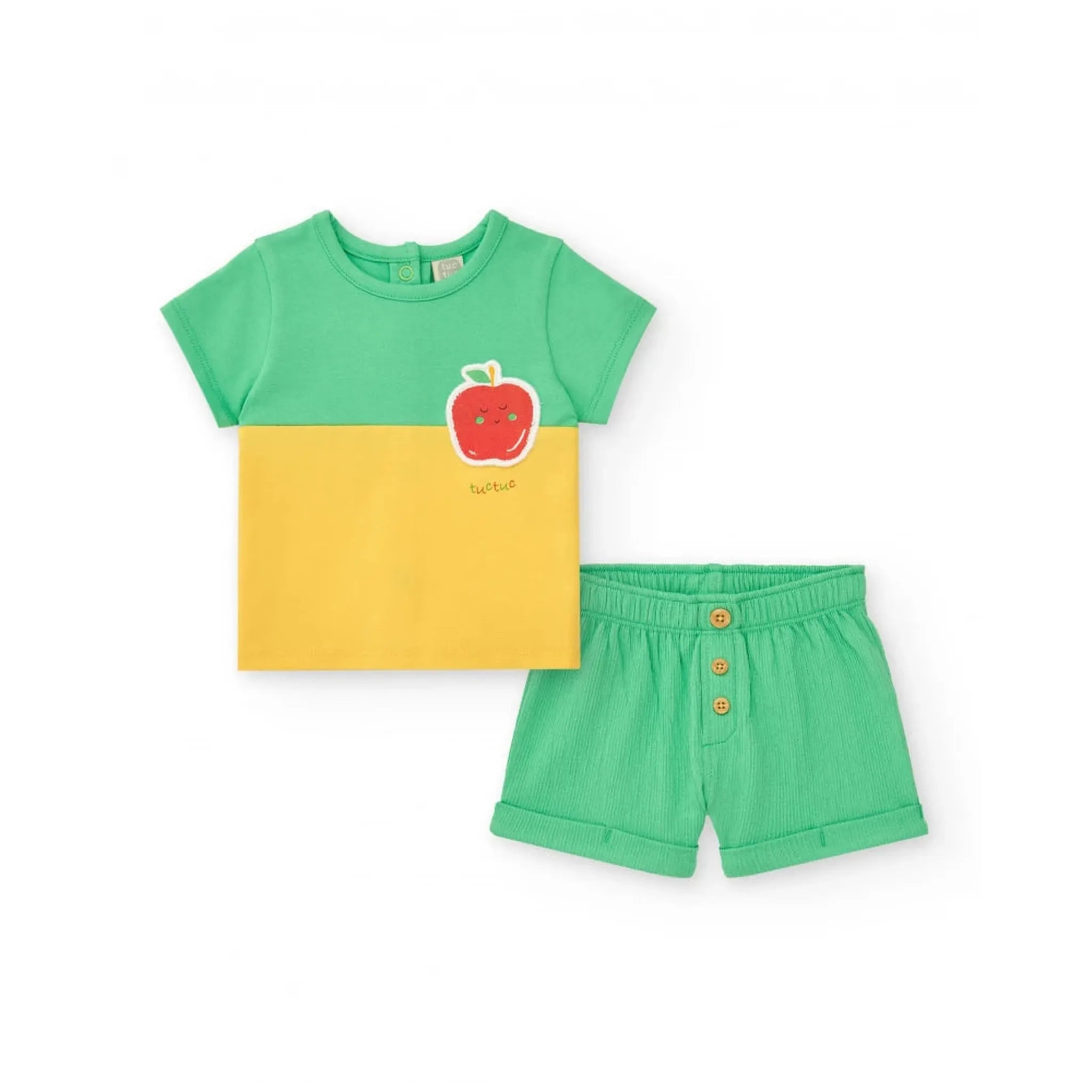 Healthy Apple Boy Short Set
