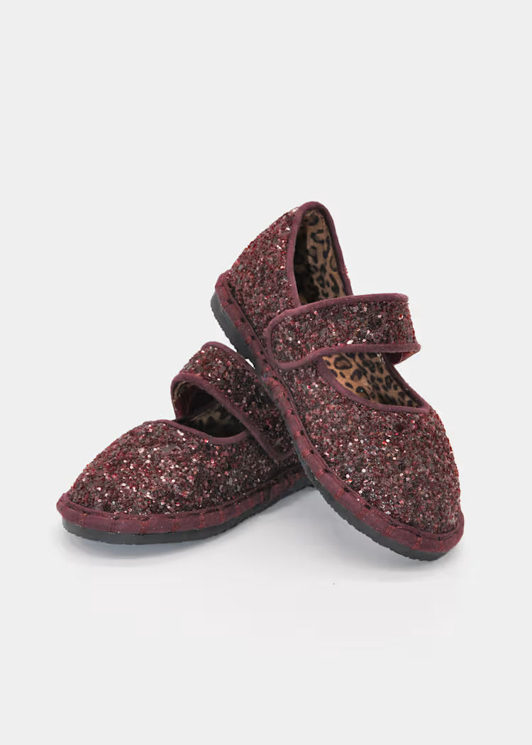 Glitter Mary Janes