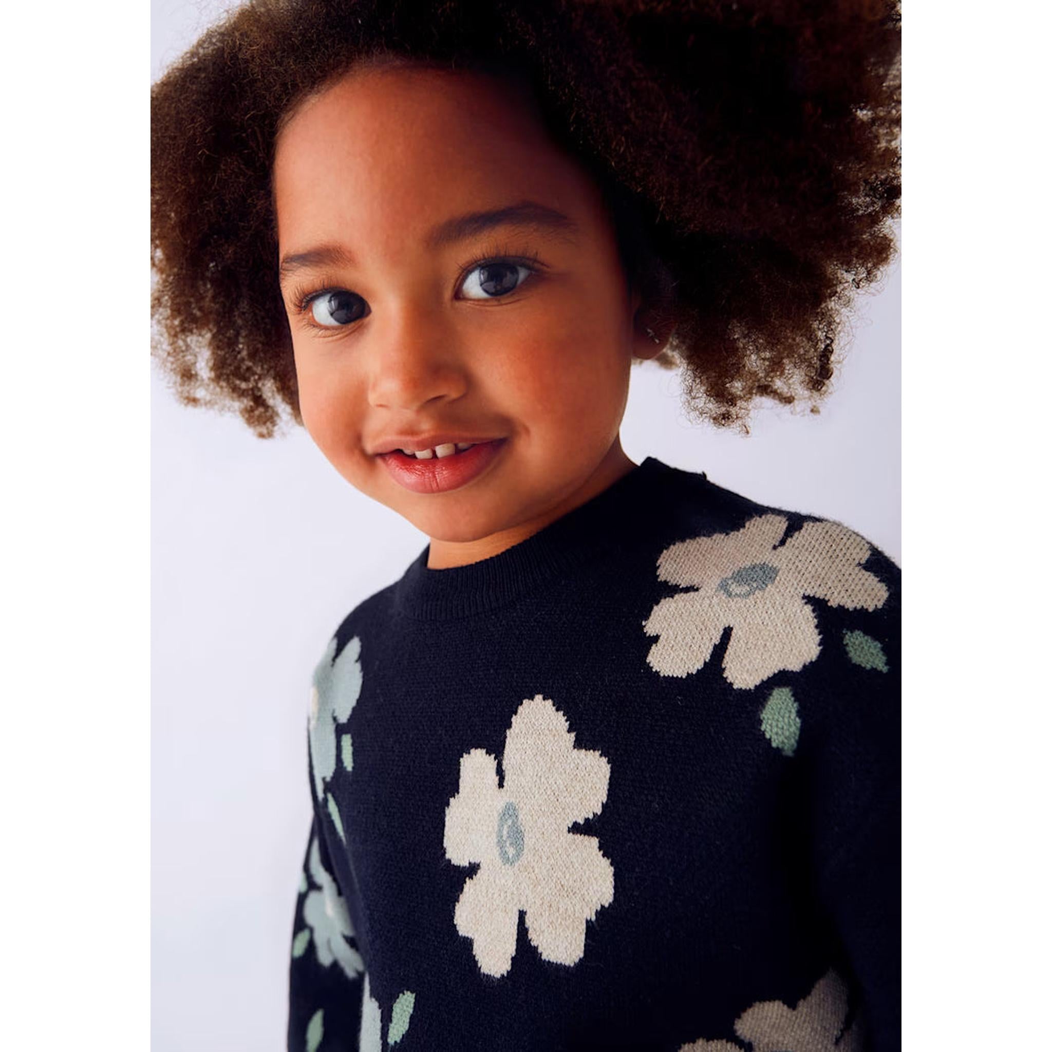 Girl Jacquard Sweater