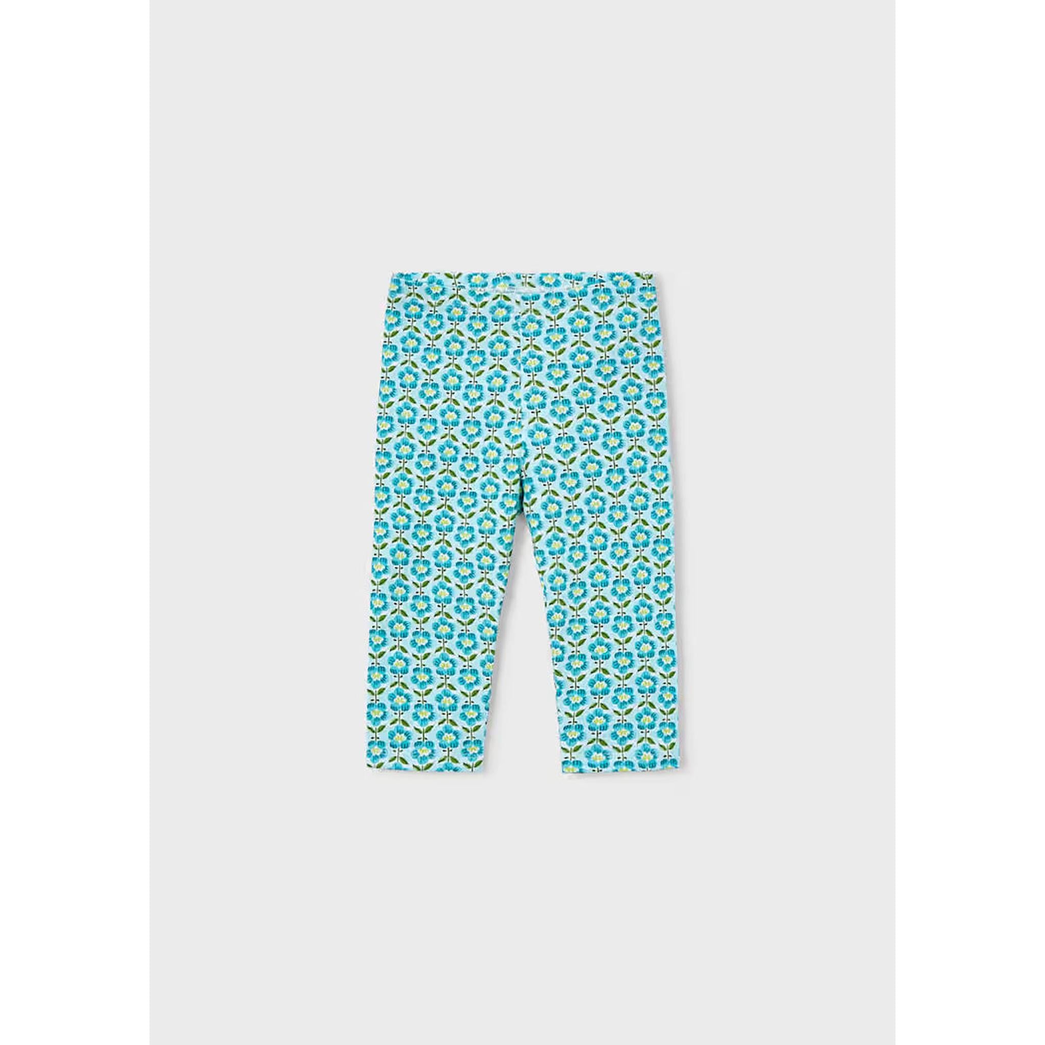 Flower Applique Legging Set