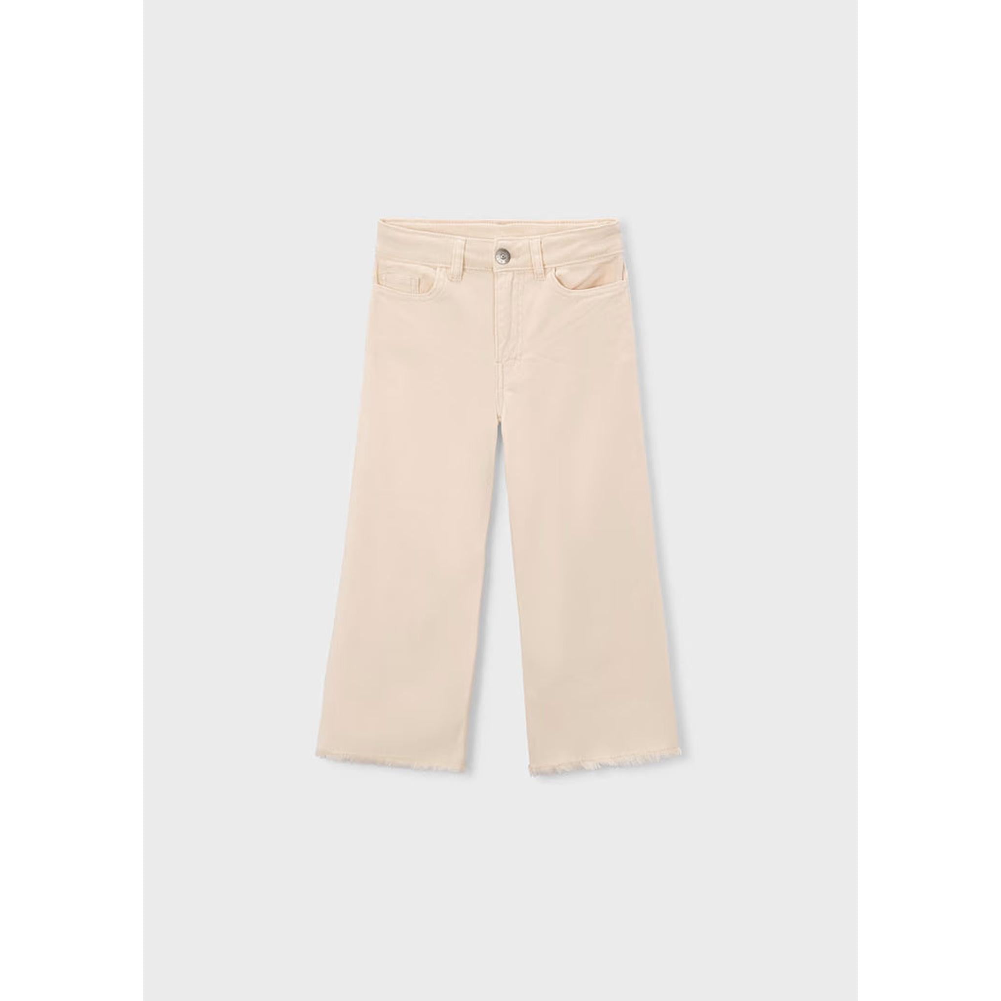 Girl Wide Leg Twill Pants
