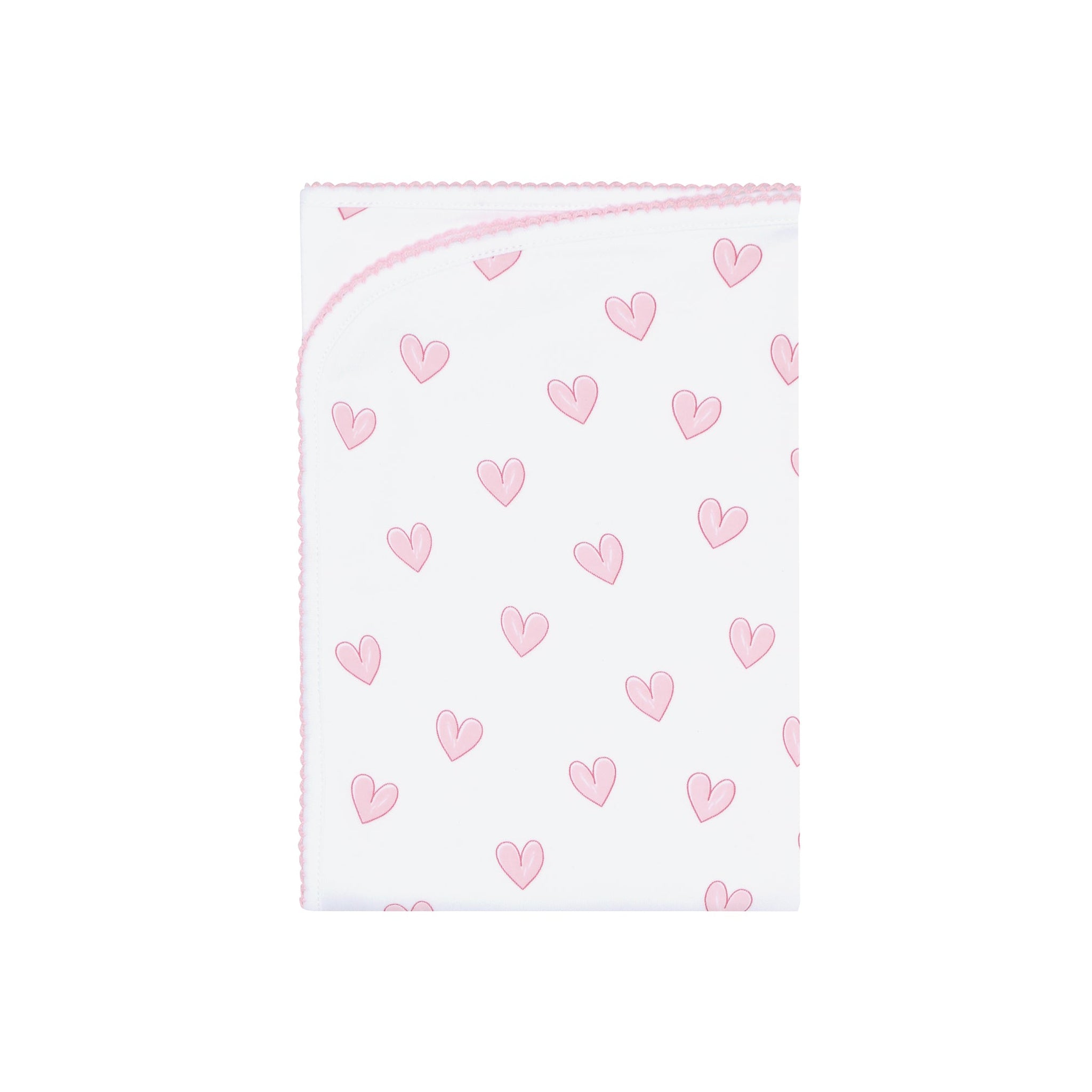 Heart Pima Blanket