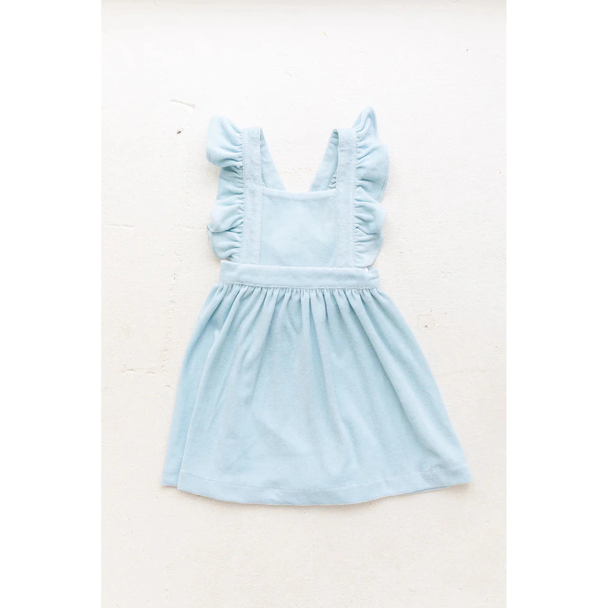 Light Blue Terry Dress