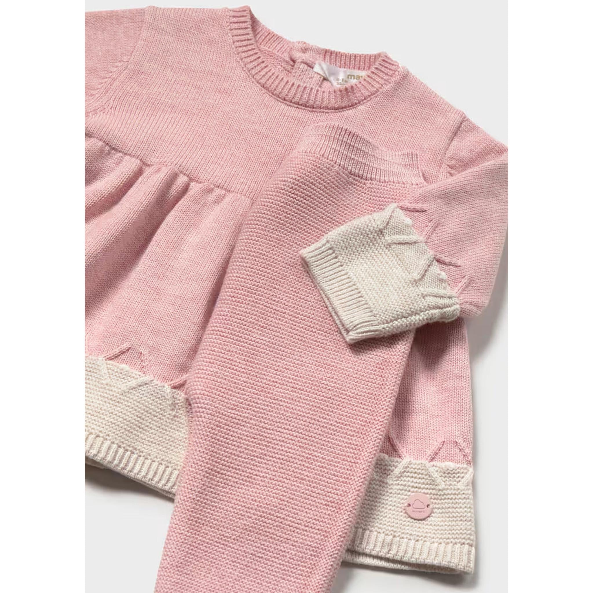 Knitted Pink Set