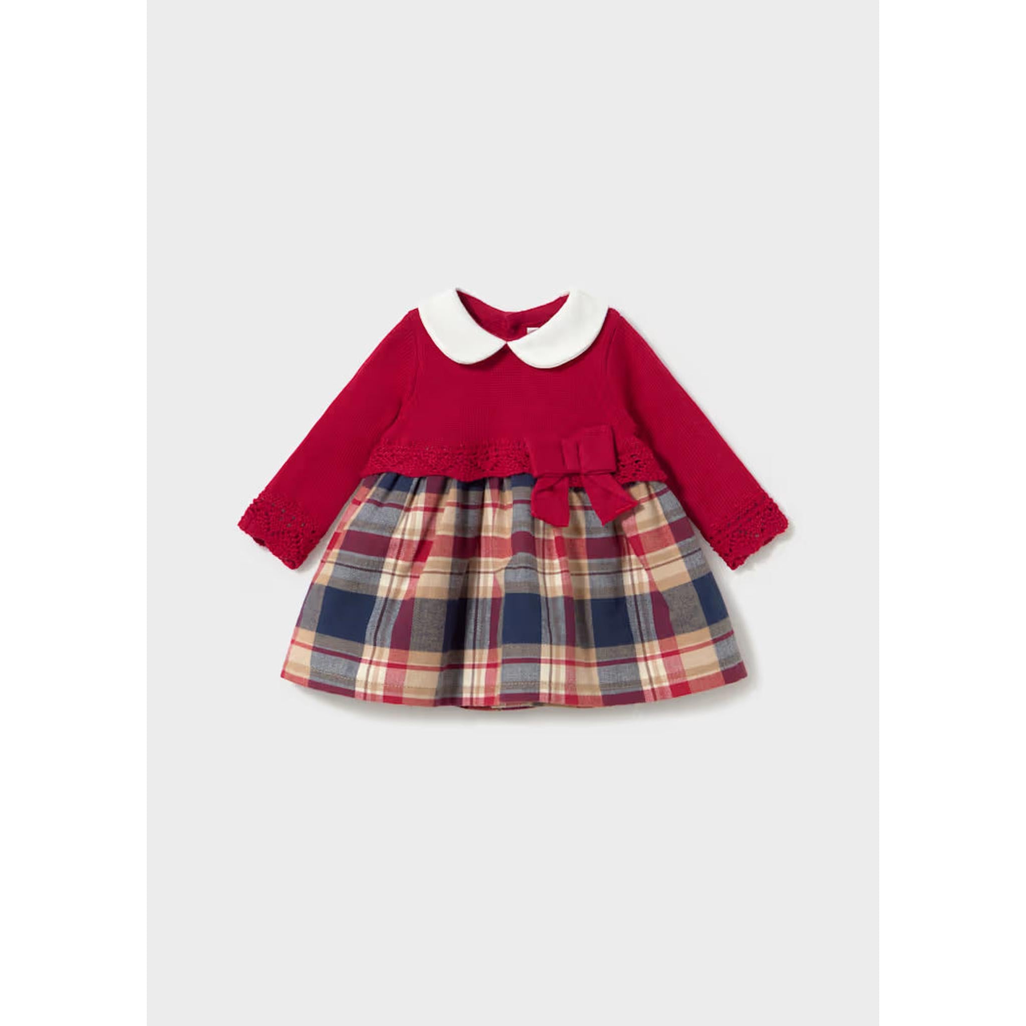 Tartan Knitted Dress