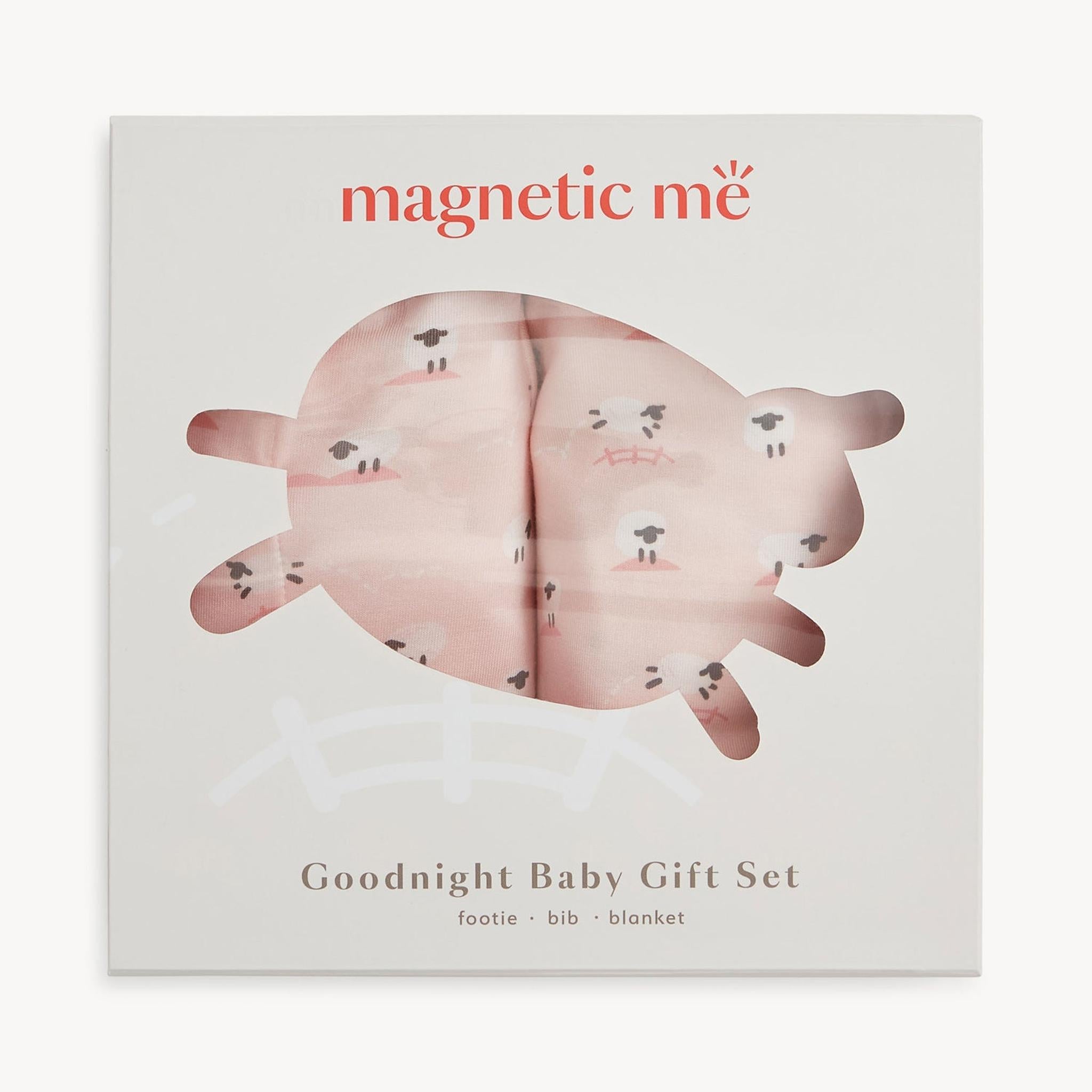 Baa Baa Baby Pink Modal 3pc Gift Set