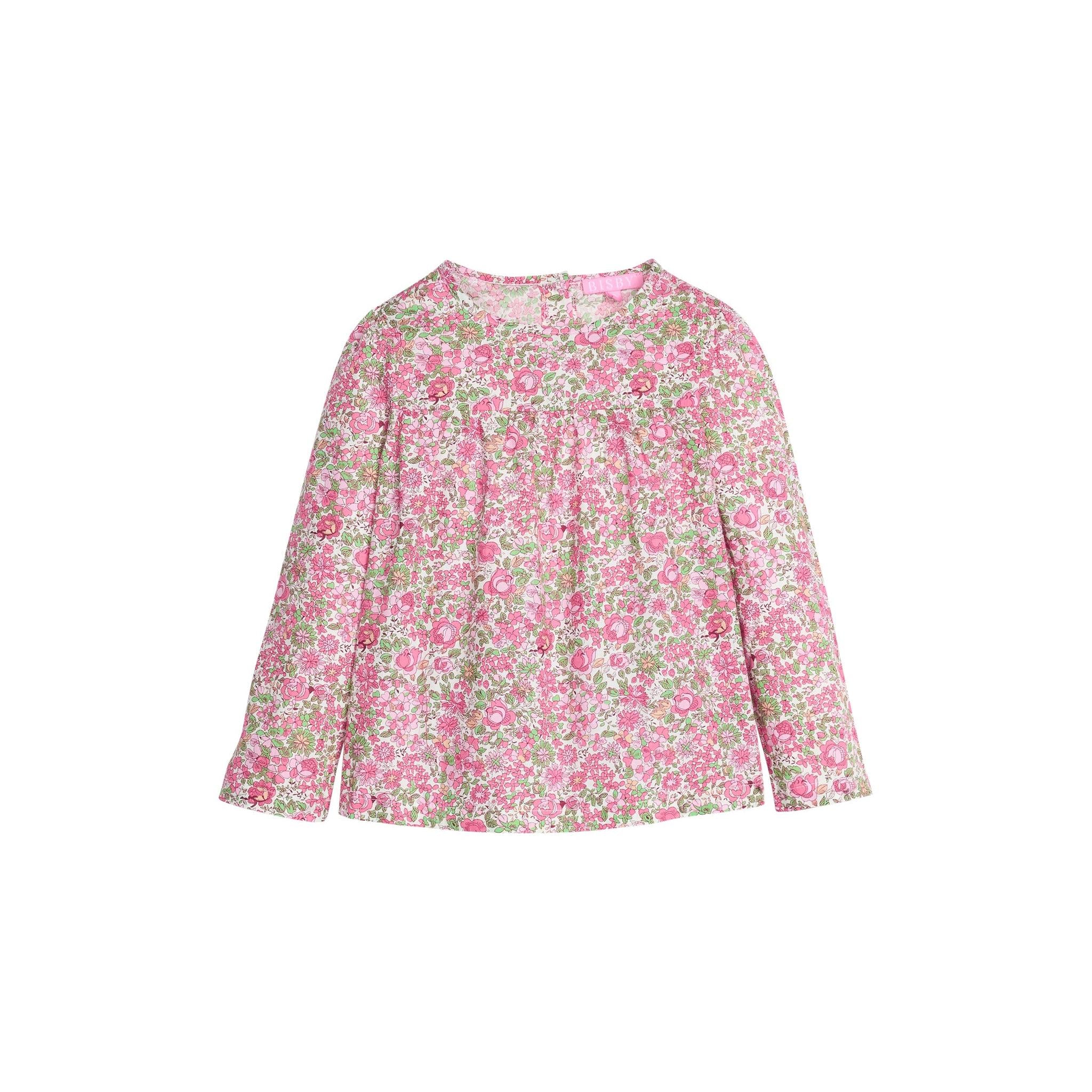 Lisle Top - Recoleta Floral Rose