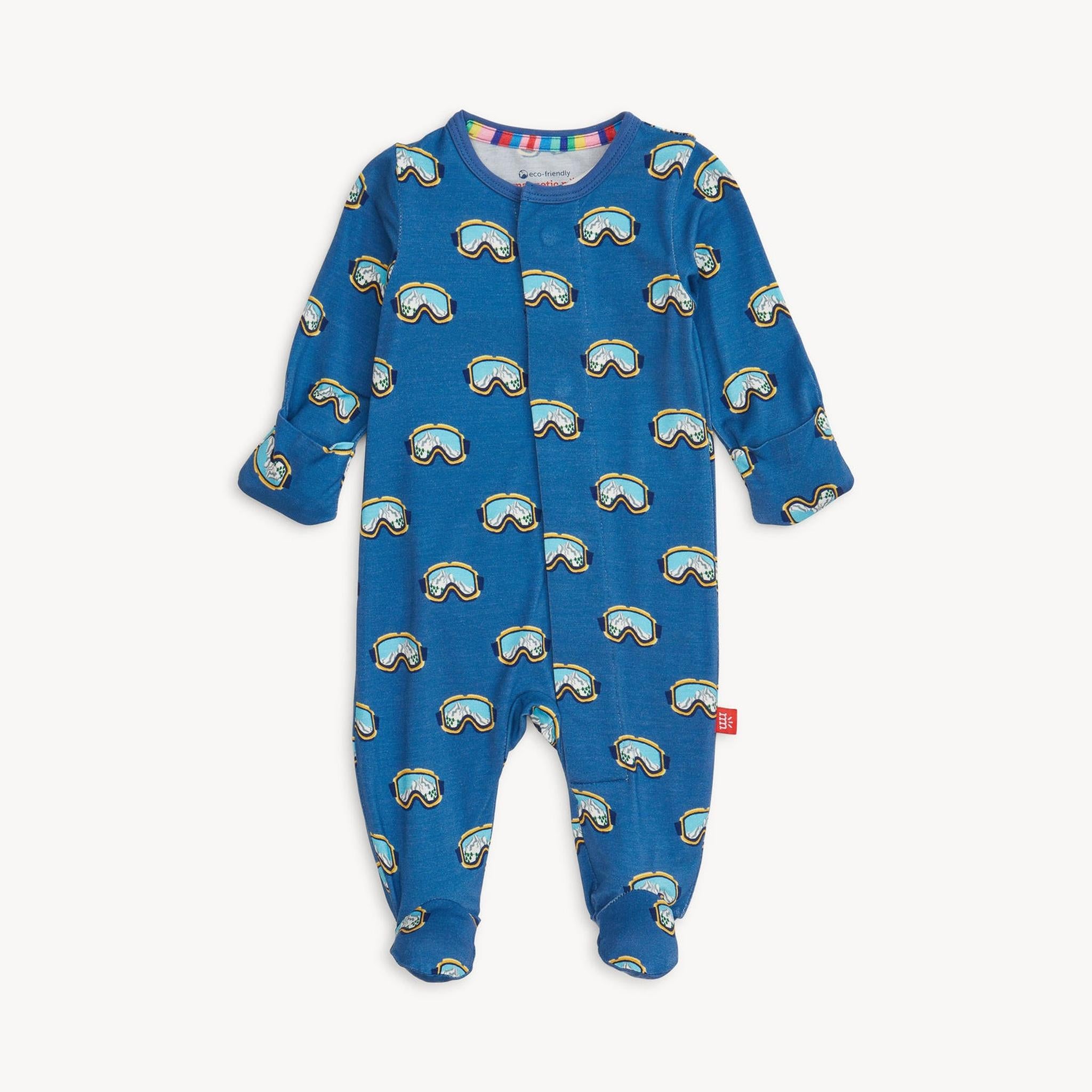 Blue Powder Playtime Modal Footie