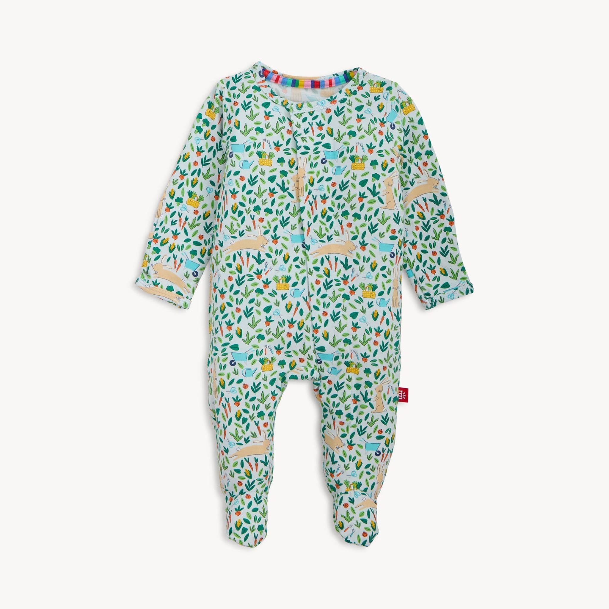 Bunny Garden Modal Magnetic Footie