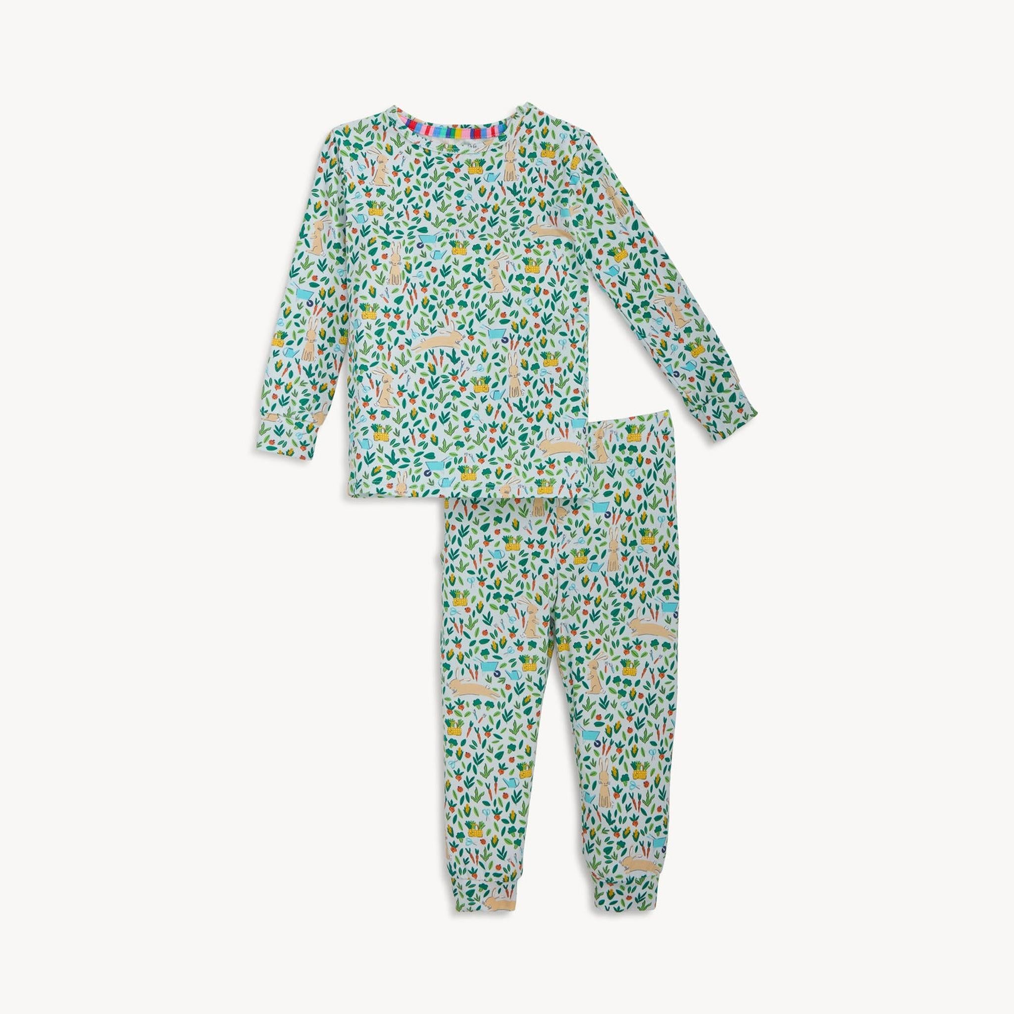 Bunny Garden Modal L/s Lng Pant Pj Set
