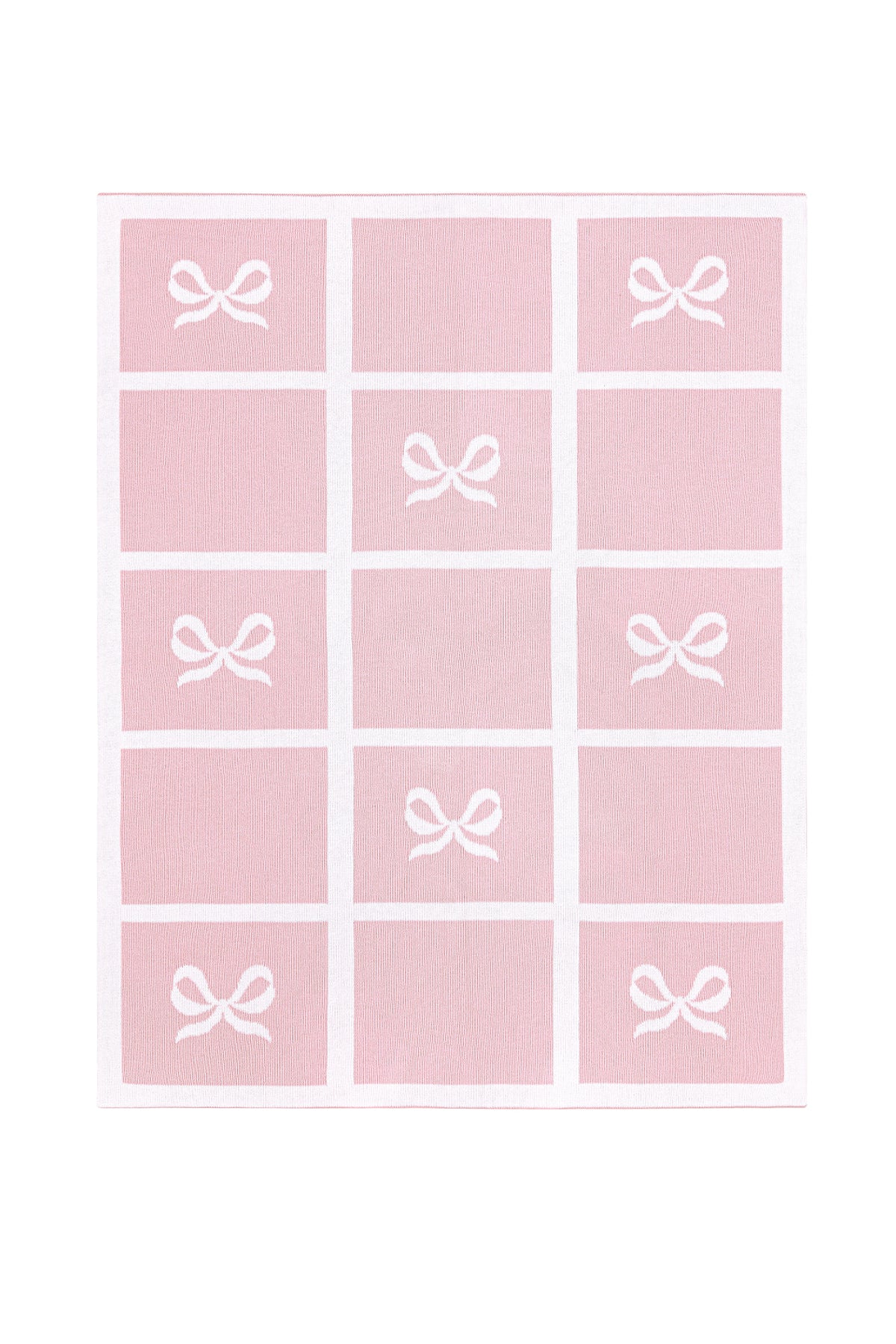 Bows Knit Blanket