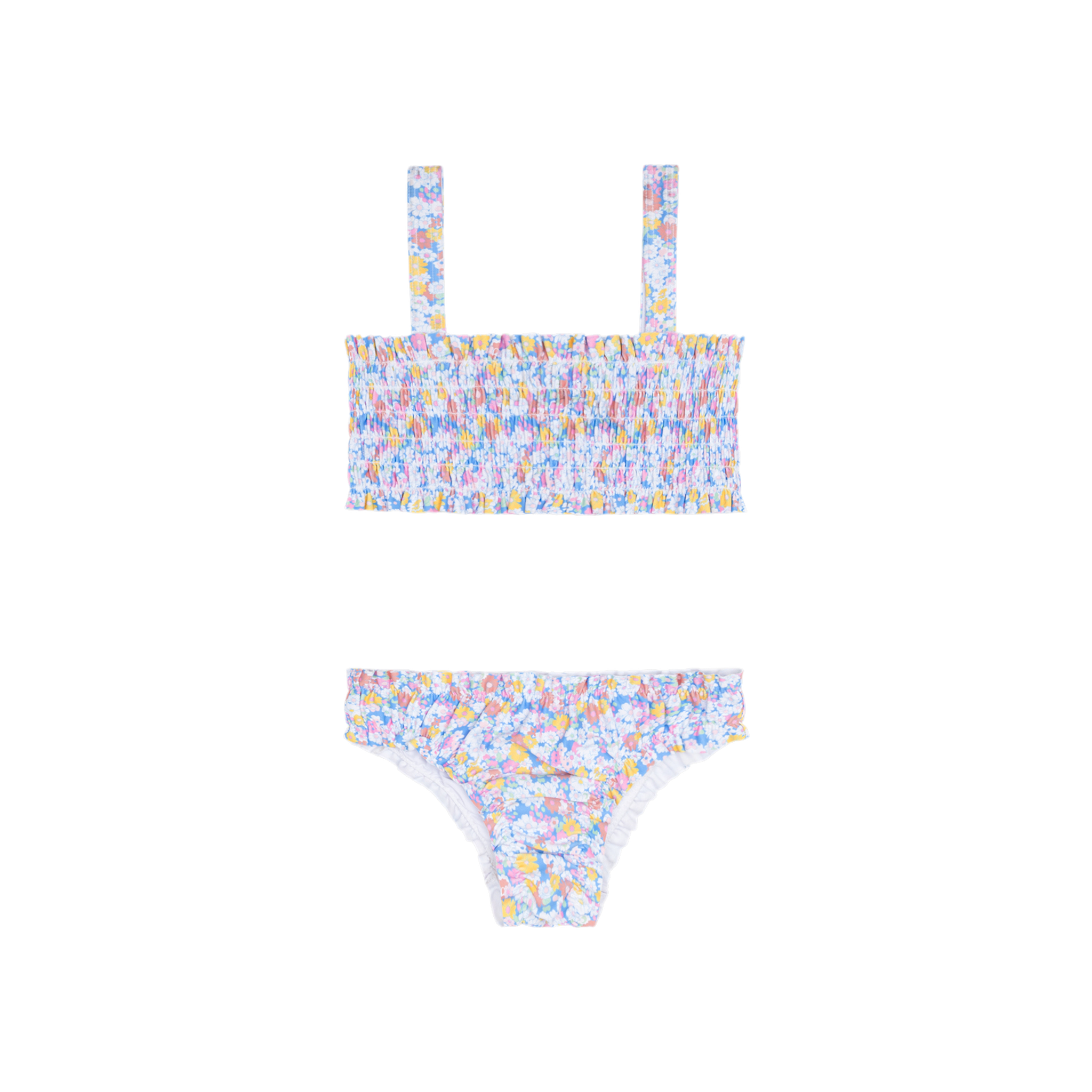 girls jasmine blossom smocked bikini