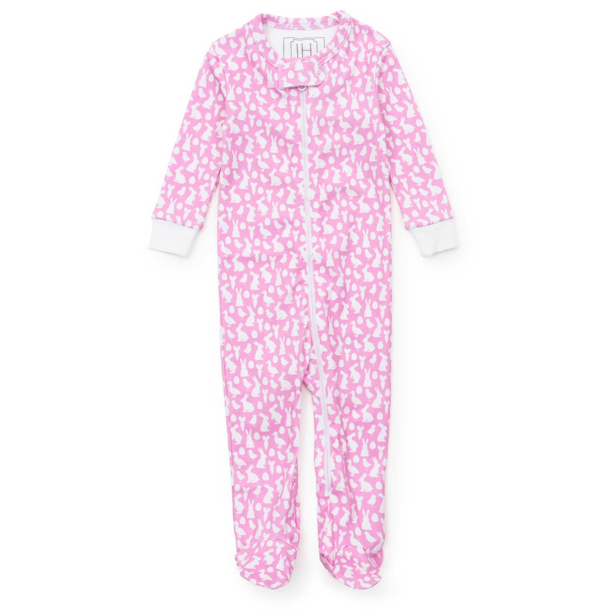 Parker Zipper Pima PJ - Easter Pink