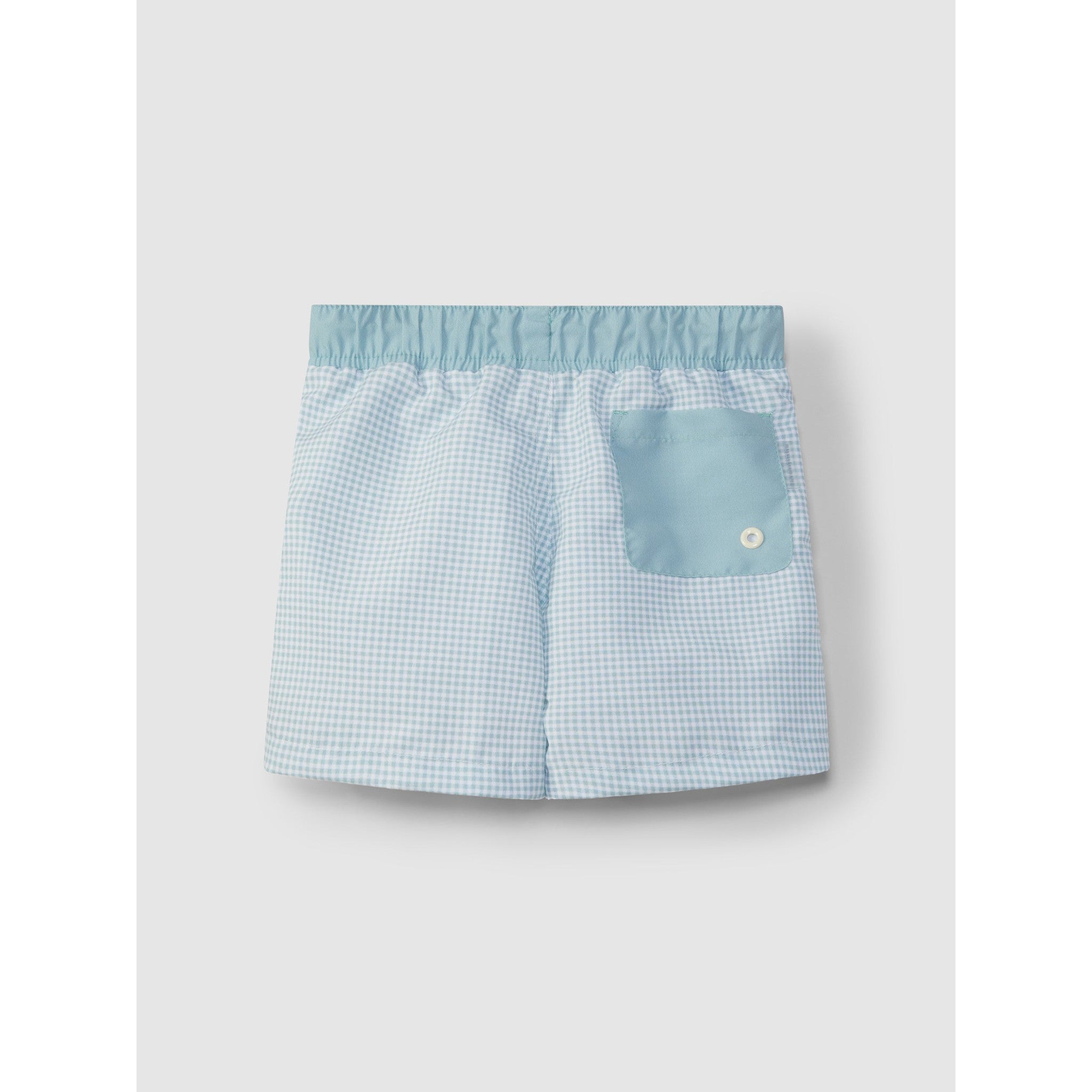 Thin stripe swim shorts with pocket