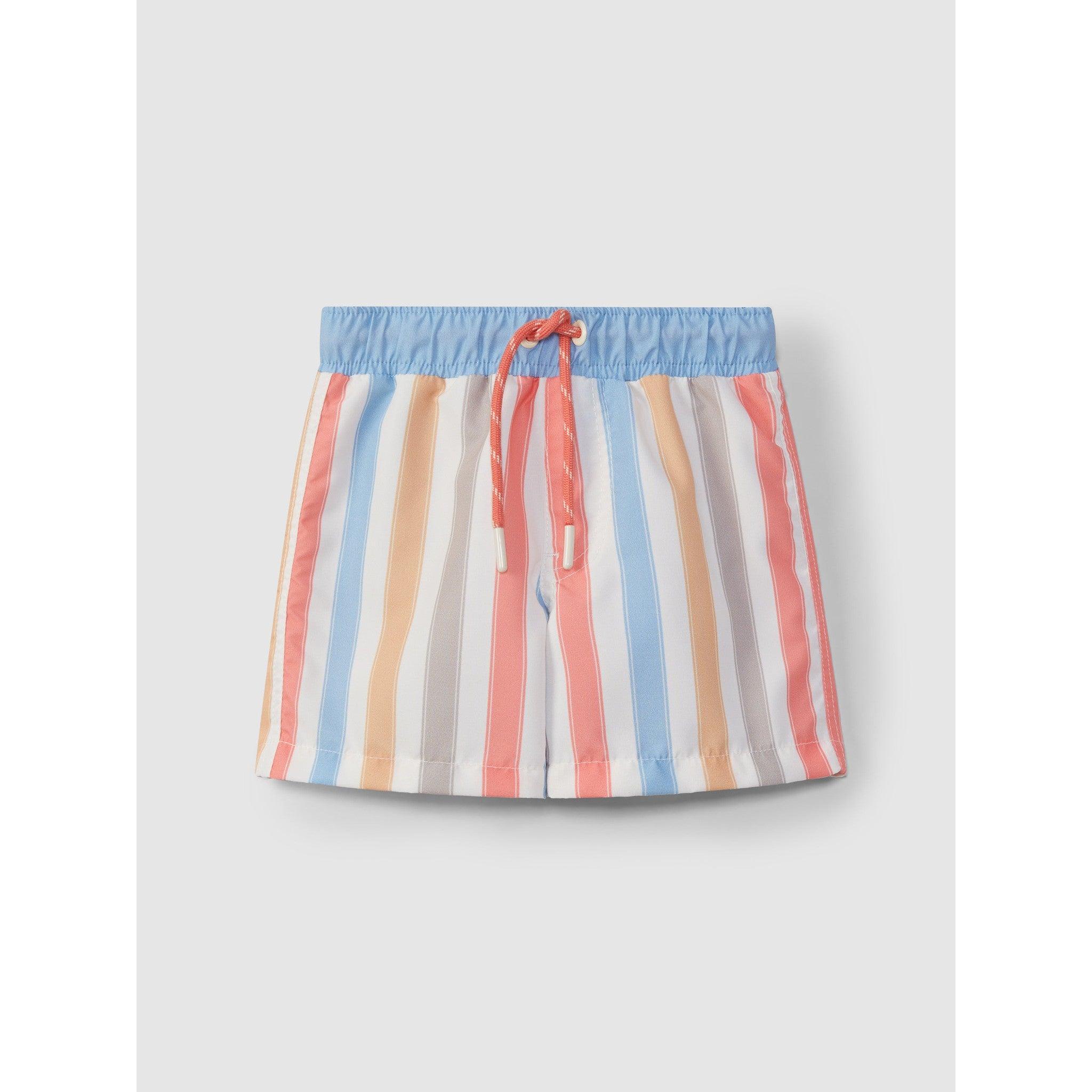 Striped swim shorts