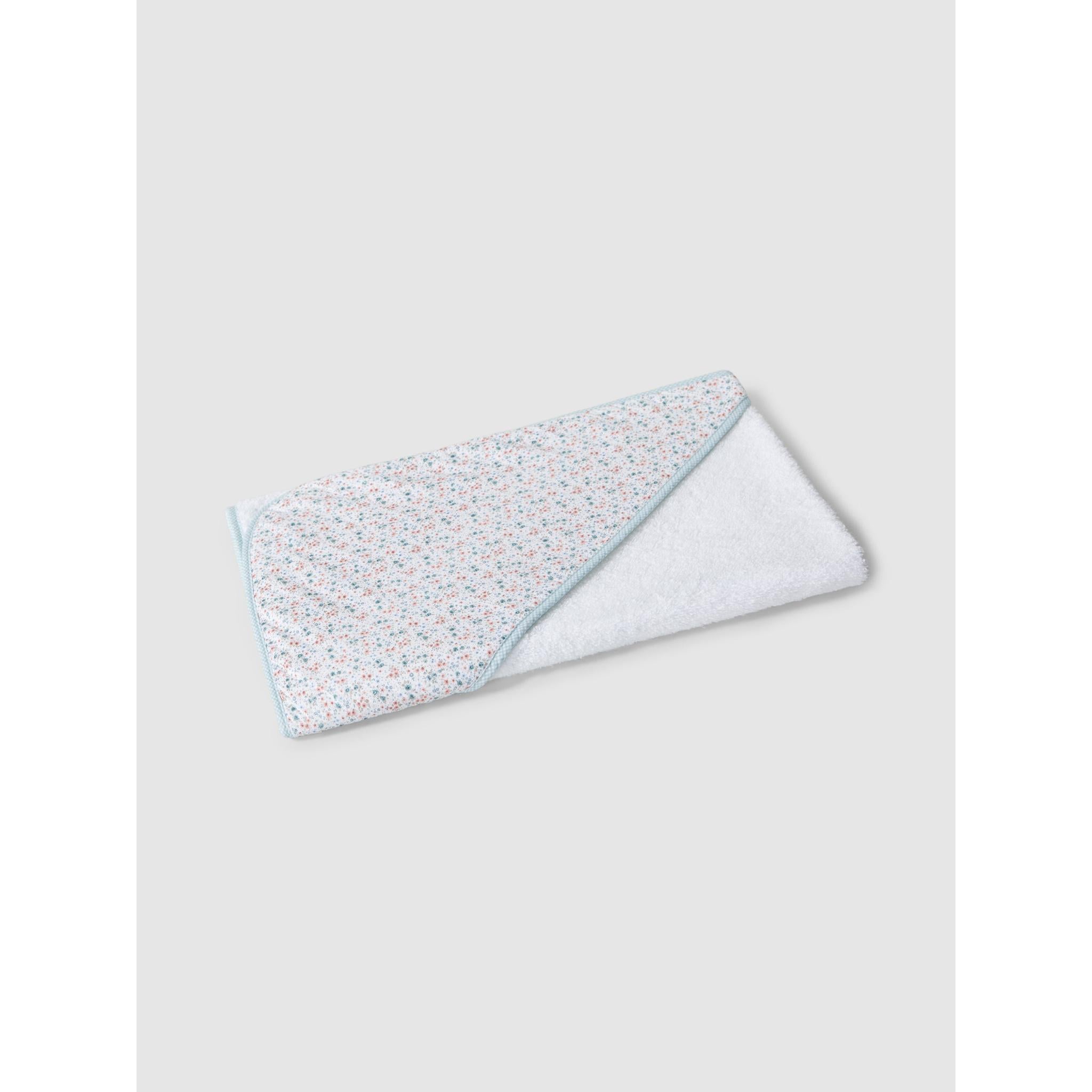 Bath towel vichy check print detail