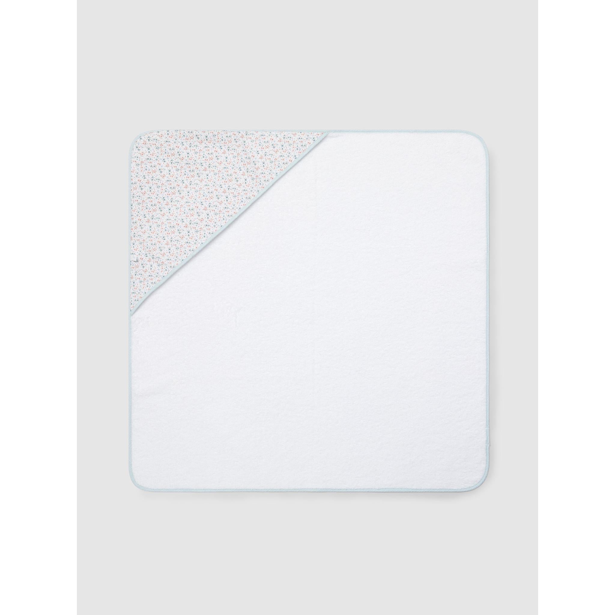 Bath towel vichy check print detail