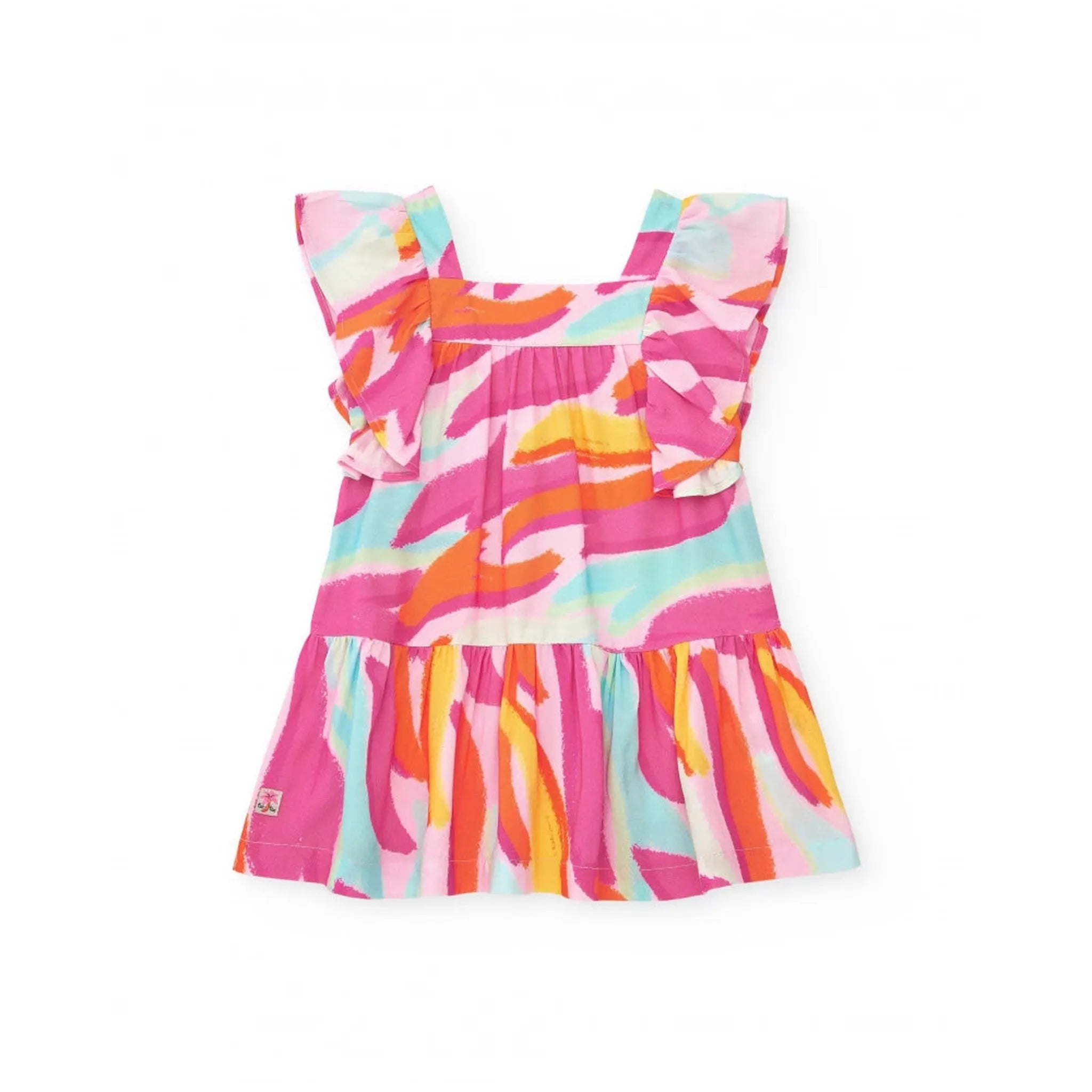 Multicolor Print Dress