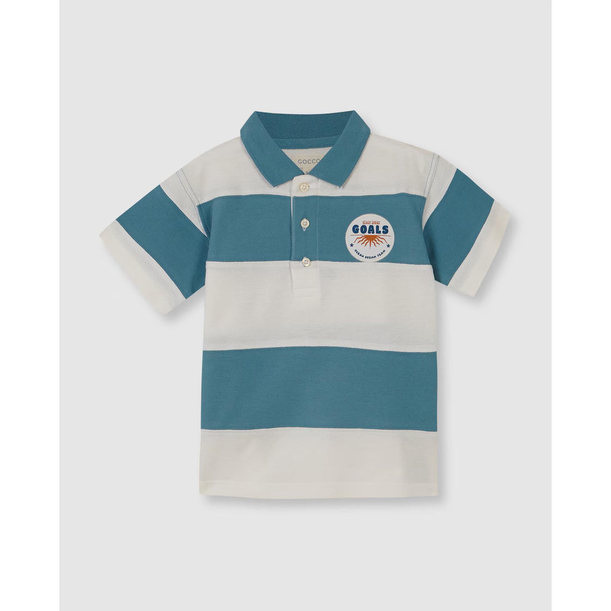 Polo summer vibes azul