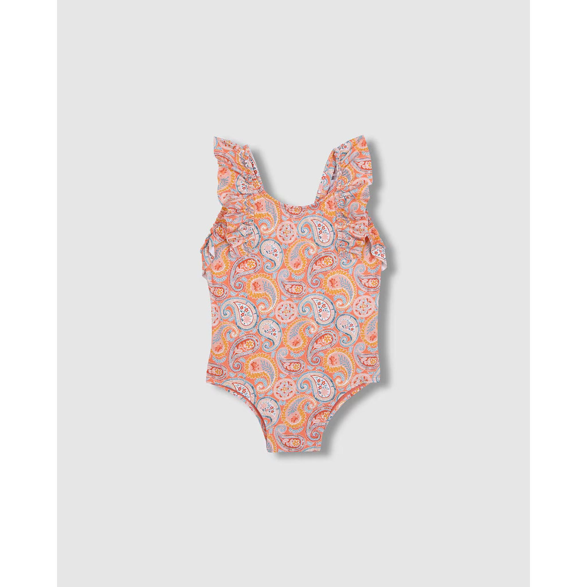 Bañador de bebé estampado paisley