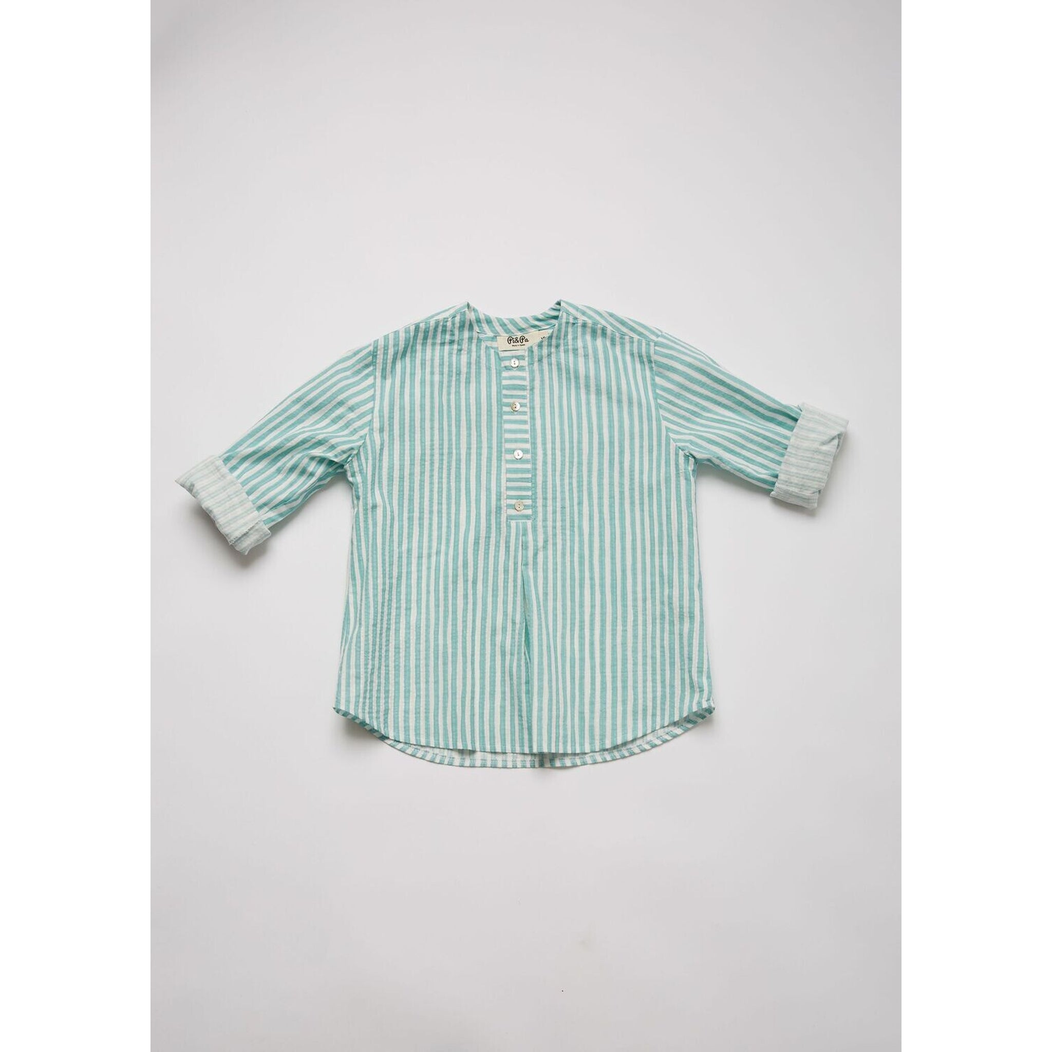 Acuarela Turquesa Boy Shirt