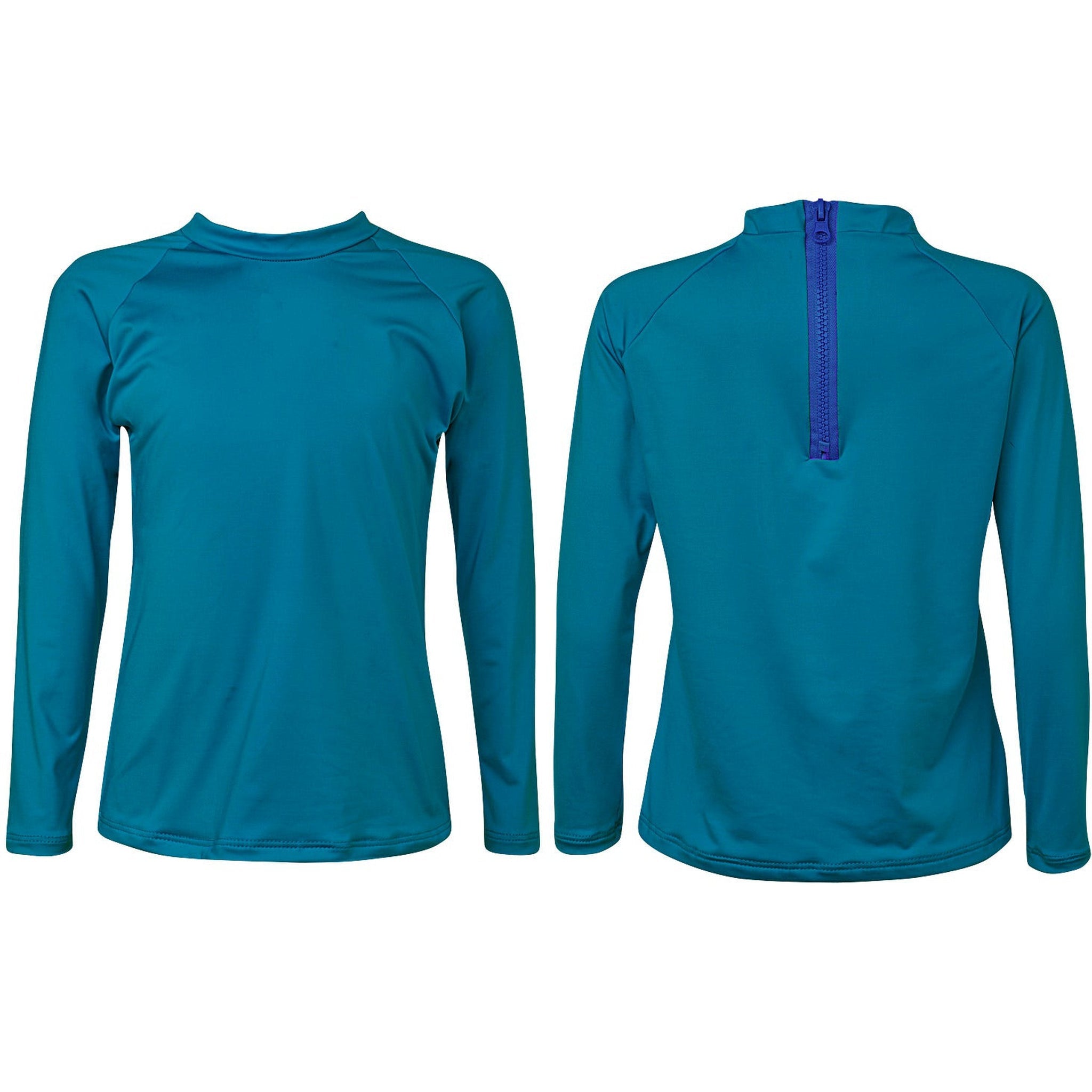 COLOR RASHGUARD - TEAL